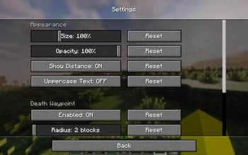 Easy Waypoints screenshot