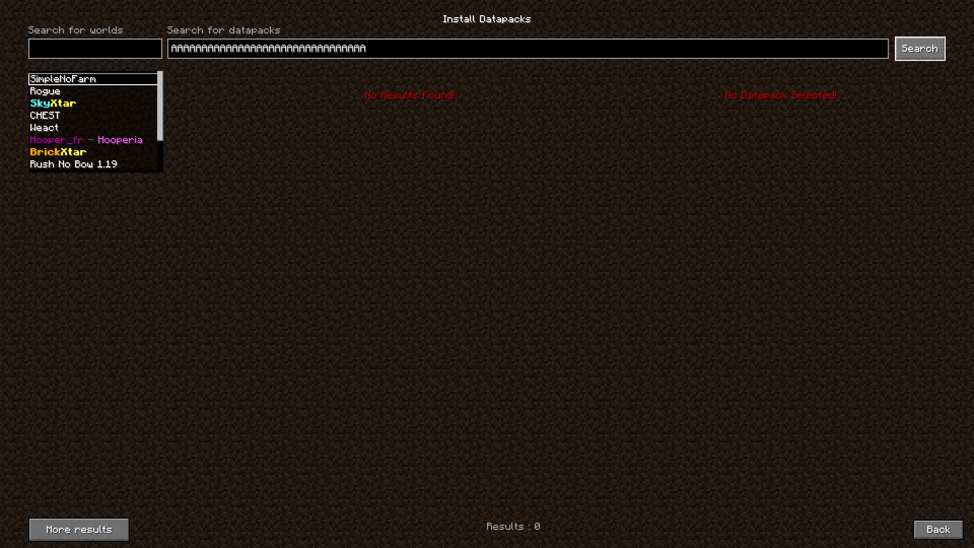 Datapack Downloader (fork) screenshot