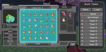 Cobblemon Quick Teams screenshot
