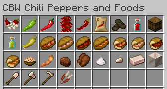 CBW Chili Peppers and Foods screenshot
