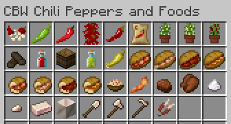 CBW Chili Peppers and Foods screenshot