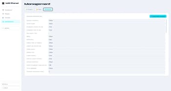 MC Server Admin Panel screenshot