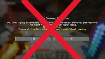 No Command Confirm screenshot