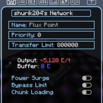 Flux Networks [Fabric] screenshot