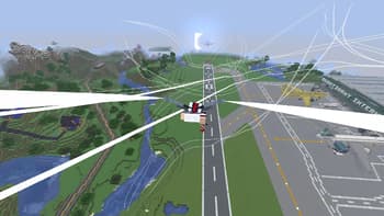 Elytra Contrails Mod screenshot
