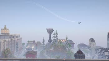 Elytra Contrails Mod screenshot