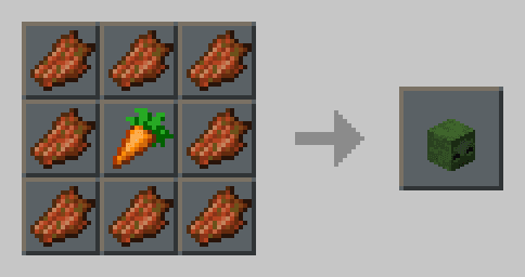 Craftable Mob Heads screenshot