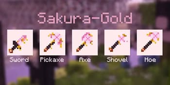 Cherry Blossom (Sakura) Tools for Advanced Netherite screenshot
