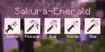 Cherry Blossom (Sakura) Tools for Advanced Netherite screenshot