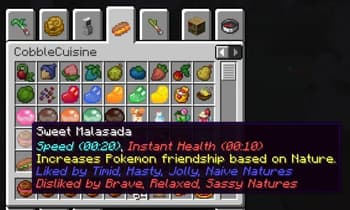 CobbleCuisine screenshot