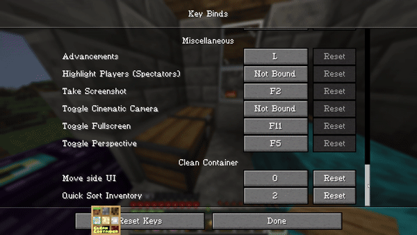 CleanContainer screenshot
