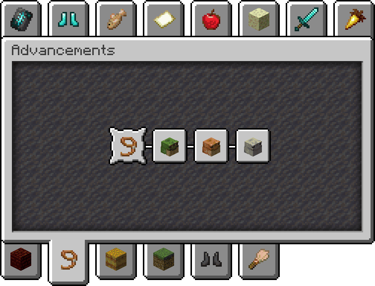 Vanilla Advancement Precisions screenshot