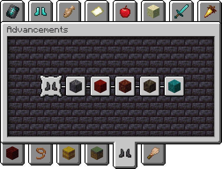 Vanilla Advancement Precisions screenshot