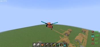 Light Blue Migrator Elytra screenshot