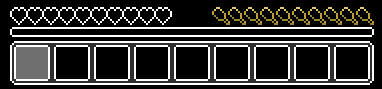 Monochrome High Contrast UI screenshot