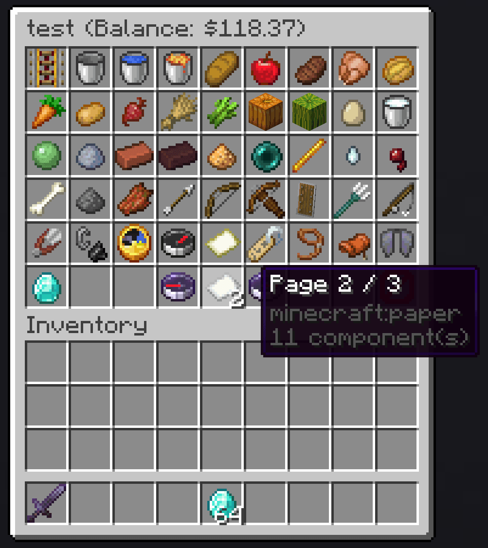 GUI Shop by Rickiewars screenshot