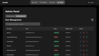 VerifyMC screenshot