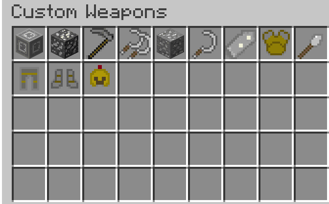 Custom Weapons screenshot