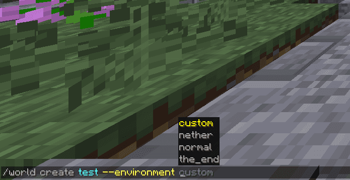 Worlds screenshot