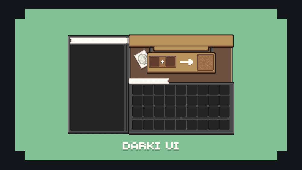 Darki UI (Dark + OreUi) screenshot