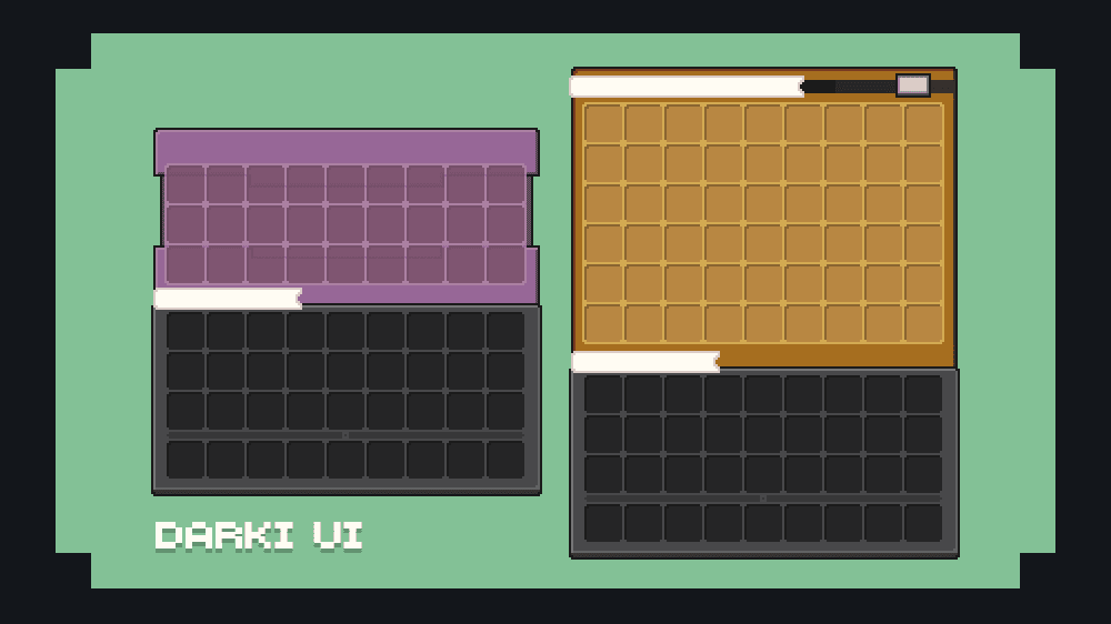 Darki UI (Dark + OreUi) screenshot