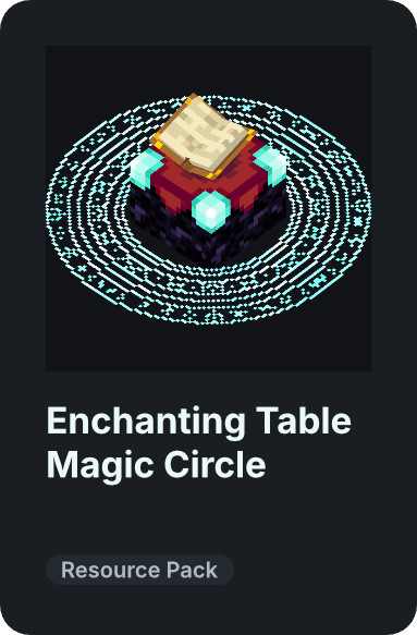 Enchanting Table Magic Circle screenshot