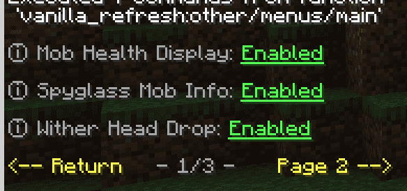 Vanilla Refresh screenshot