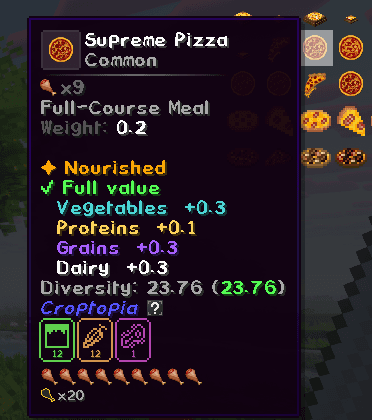 Nourished screenshot