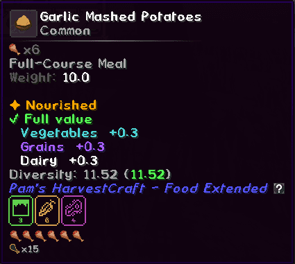 Nourished screenshot