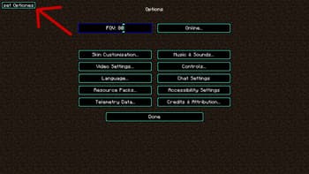 Limitless options screenshot