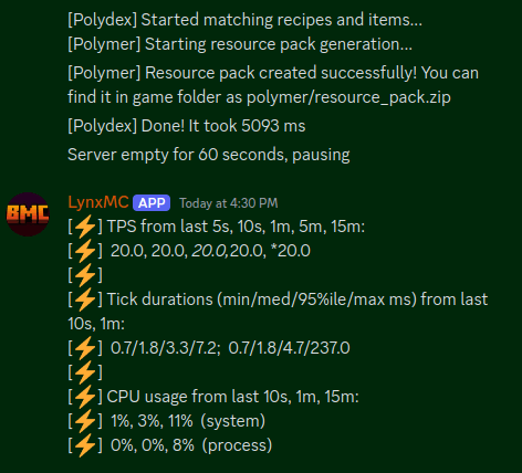 Discord4Fabric: Multiple Servers screenshot