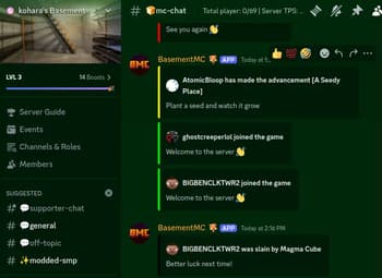 Discord4Fabric: Multiple Servers screenshot