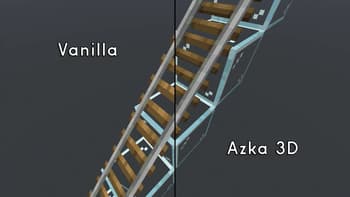 Azka 3D - Diagonal Rails & Ladders screenshot