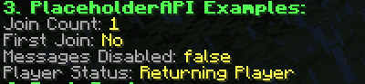 WelcomeMessages screenshot