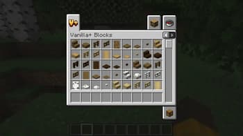 Vanilla+ Blocks screenshot