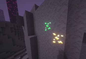 Bright Ores - BetterVanillaBuilding addon screenshot