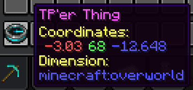 Coord Saving TP'er Thing screenshot