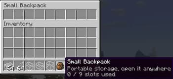 Simple Backpacks screenshot