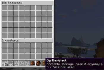 Simple Backpacks screenshot