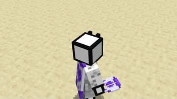 Purple Heart elytra cape screenshot
