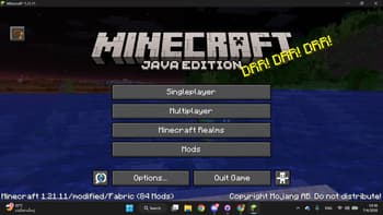 Dark Title Bar For Minecraft screenshot
