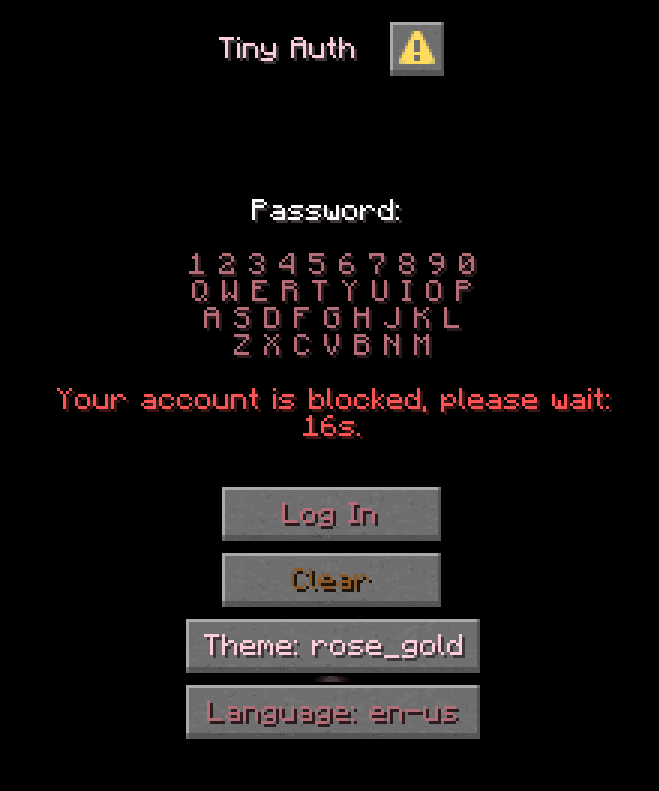 Tiny Auth screenshot