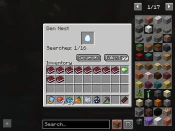 Cobblemon: Nests & Dens screenshot