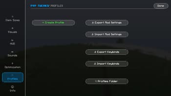 PVP Tweaks screenshot