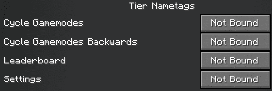 Tier Nametags [Tier Tagger] screenshot