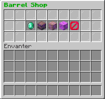 Villager Shop Edit in SURVIVAL (Villager Trades Edit) screenshot