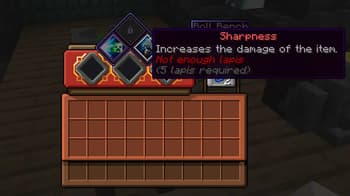 MC Dungeons Enchanting screenshot