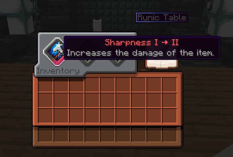MC Dungeons Enchanting screenshot