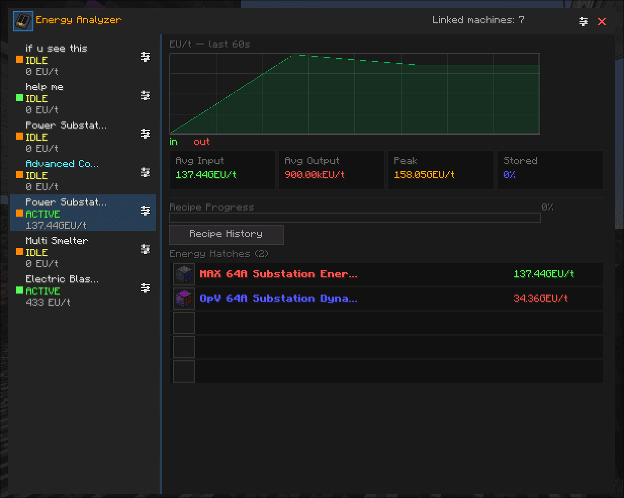 Gregtech Terminals screenshot