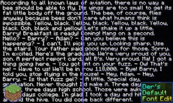 Der's Shaded Font Plus (Default 16x) screenshot